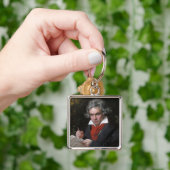 Porte-clés Ludwig Beethoven Symphonie Compositeur de musique  (main)