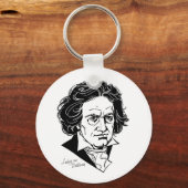 Porte-clés Ludwig van Beethoven (Recto)