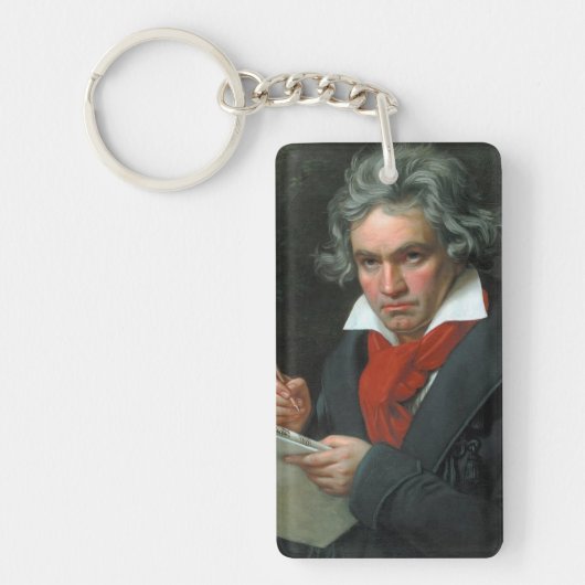 Porte-clés Ludwig van Beethoven Portrait (Devant)