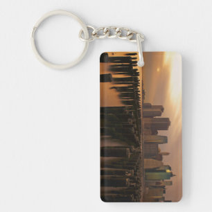 Porte-clés Lueur de coucher du soleil pendant les cieux