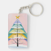 Porte-clés Lueur Pastel de l'Hiver (Dos)