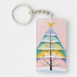 Porte-clés Lueur Pastel de l'Hiver