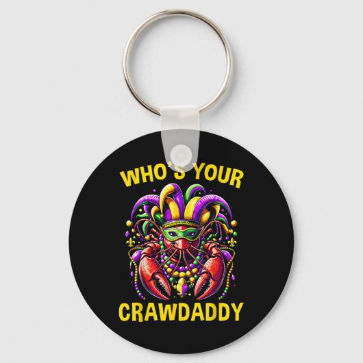 Porte-clés Lui Déchirer Votre Crawdaddy Crawfish Jester perle (Recto)