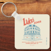 Porte-clés Luke’s Diner Stars Hollow Design (Recto)