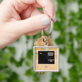 Porte-clés Lumière à l'extrémité du tunnel (main)