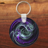 Porte-clés Lumière à l'intérieur - Violet & Indigo (Recto)