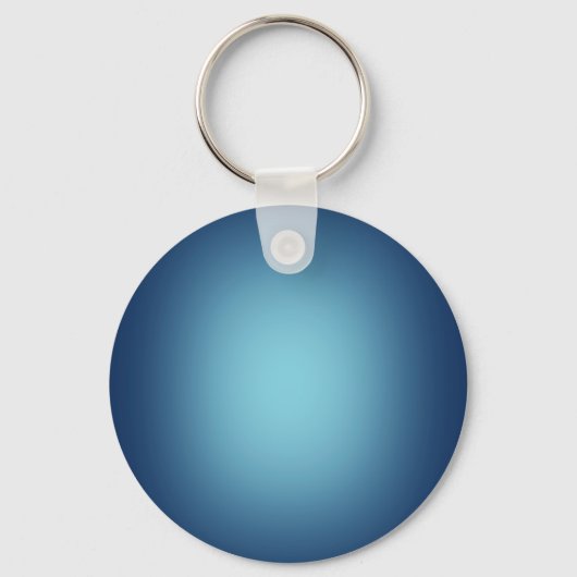 Porte-clés Lumière blanche sur bleu (Recto)