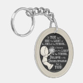 Porte-clés Lumière dans le tunnel (Devant gauche)