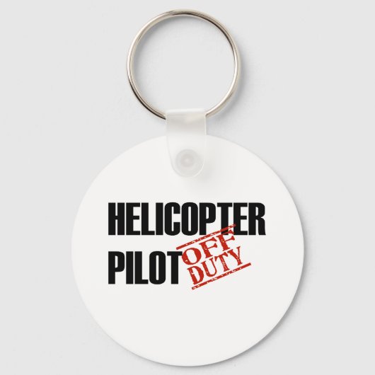 PORTE-CLÉS LUMIÈRE DE PILOTE HÉLICOPTÈRE HORS SERVICE (Recto)
