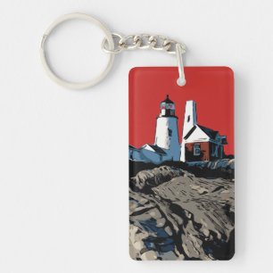 PORTE-CLÉS LUMIÈRE DU POINT PEMAQUID