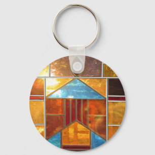 Porte-clés Lumière magique qui s'écoule des fenêtres de l'