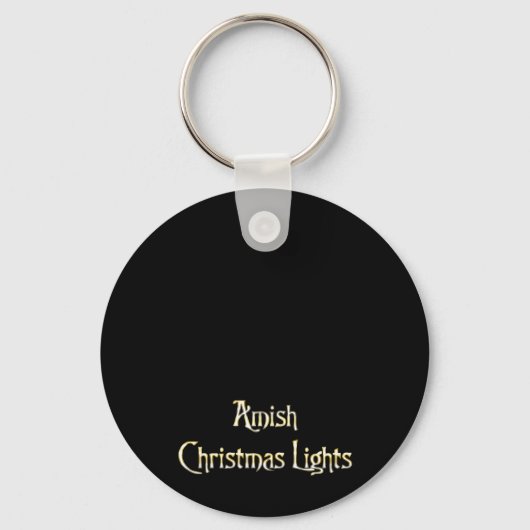 Porte-clés Lumières de Noël Amish (Recto)