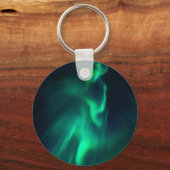 Porte-clés Lumières du Nord Aurora Vert (Recto)
