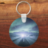 Porte-clés Lumières du Nord Finlande (Recto)