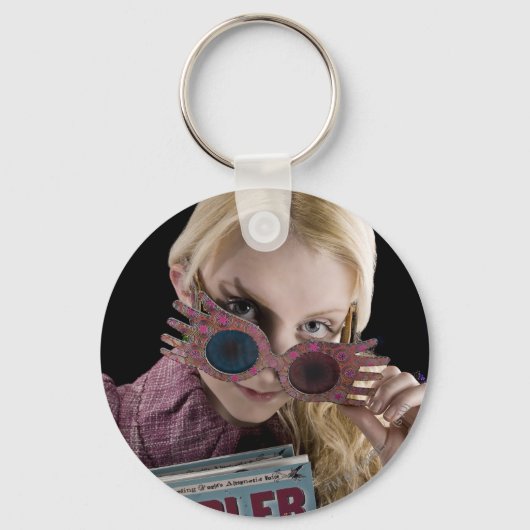 Porte-clés Luna Lovegood Surplombe Les Lunettes (Recto)