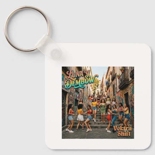 Porte-clés Luna y Dembow (Recto)