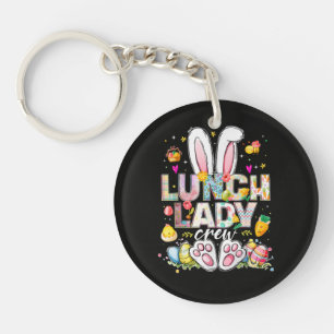 Porte-clés Lunch Lady Crew Funny Bunny