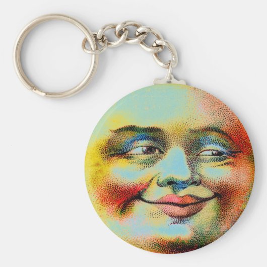 Porte-clés Lune bleue (Devant)