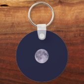 Porte-clés Lune bleue (Recto)