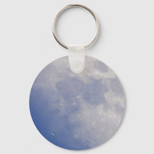 Porte-clés Lune bleue porte - clé