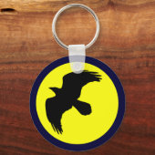 Porte-clés Lune de corbeau (Recto)