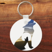 Porte-clés Lune de loup (Recto)