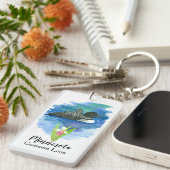 Porte-clés Lune Mama Baby Bird Lady Slipper (Devant droit)