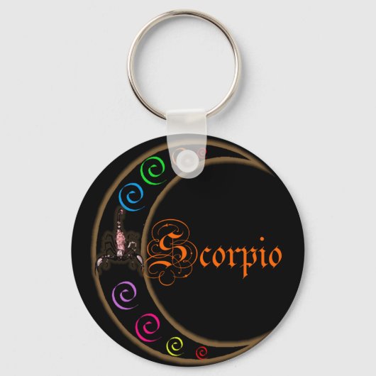 Porte-clés Lunes Scorpion (Recto)