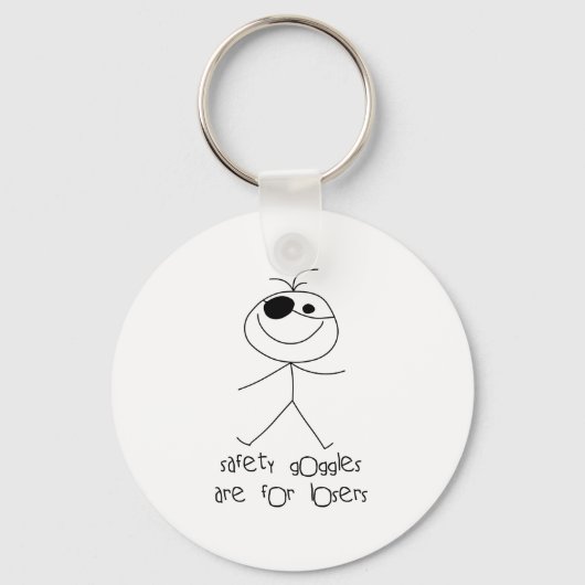 Porte-clés Lunettes de sécurité (Recto)