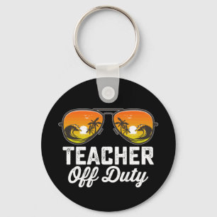 Porte-clés Lunettes de soleil de professeur hors service dern