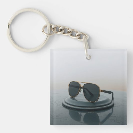 Porte-clés Lunettes de soleil incroyables (Devant)