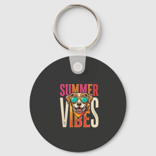 Porte-clés Lunettes de soleil pour chien Summer Vibes