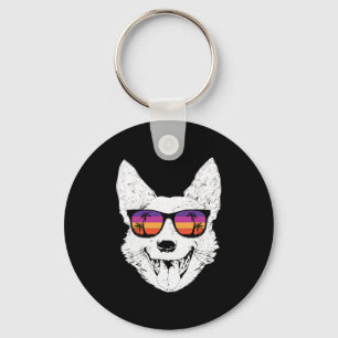 Porte-clés Lunettes de soleil Retro Australian Cattle Dog