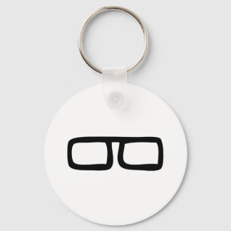 Porte-clés Lunettes de vue nerd