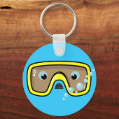 Porte-clés Lunettes jaunes (Recto)