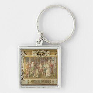 Porte-clés L'unification de l'état, détail de décoratif