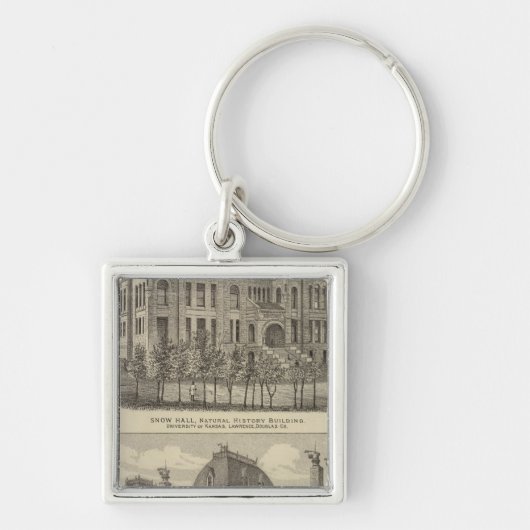 Porte-clés L'Université du Kansas (Devant)