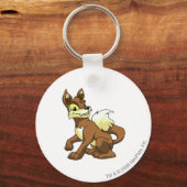 Porte-clés Lupe Brown (Recto)