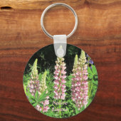 Porte-clés Lupine rose du Minnesota (Recto)