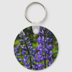 Porte-clés Lupines bleus