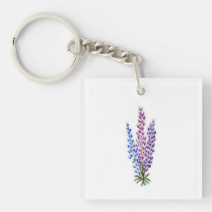 Porte-clés Lupins de Nouvelle-Écosse