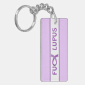 Porte-clés Lupus Support du ruban violet (Devant gauche)