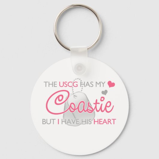 Porte-clés L'USCG a ma côte (Recto)