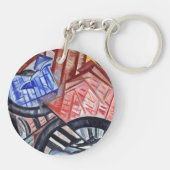 Porte-clés L'usine et le pont (Dos)