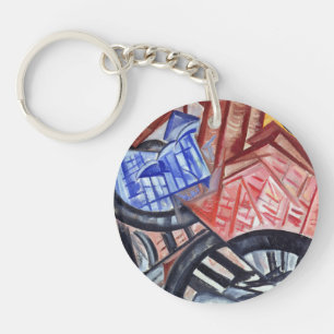 Porte-clés L'usine et le pont