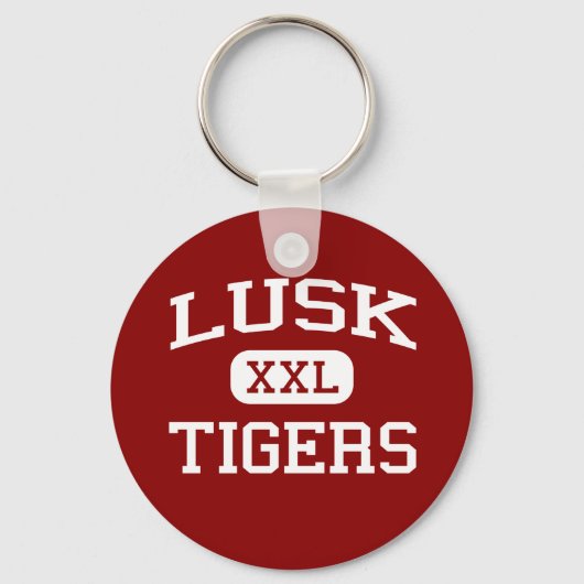 Porte-clés Lusk - Tigres - Élémentaire - Lusk Wyoming (Recto)