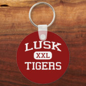 Porte-clés Lusk - Tigres - Élémentaire - Lusk Wyoming (Recto)