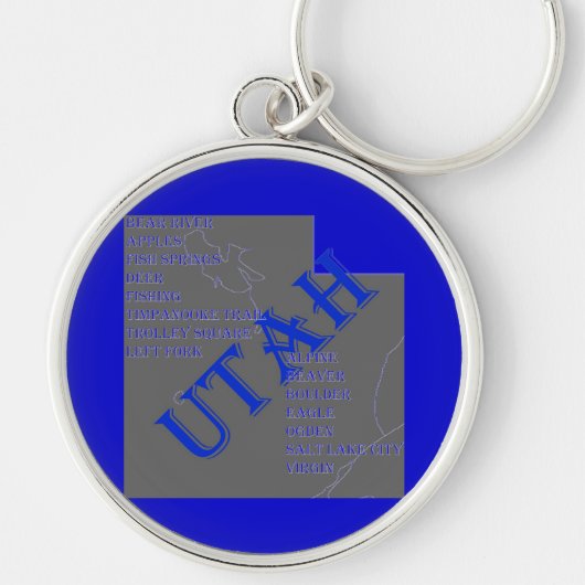 PORTE-CLÉS L'UTAH (Devant)