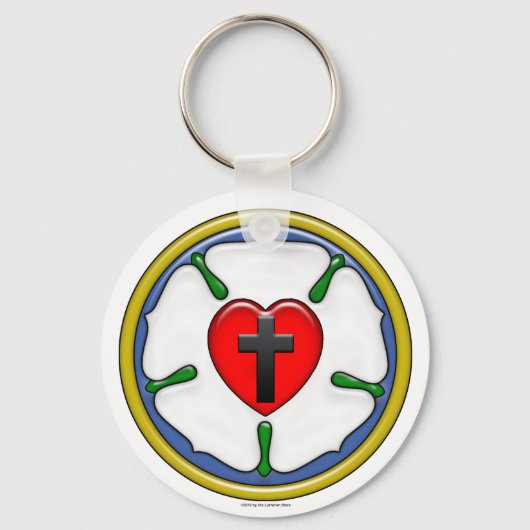 Porte-clés Luther, Rose, (Recto)