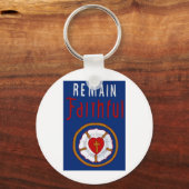 PORTE-CLÉS LUTHER ROSE SUR BANNER-RESTE FIDÈLE (Recto)